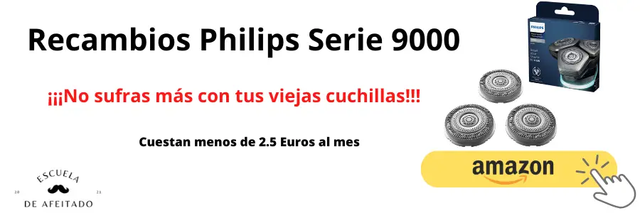 Recambios Philips series 9000